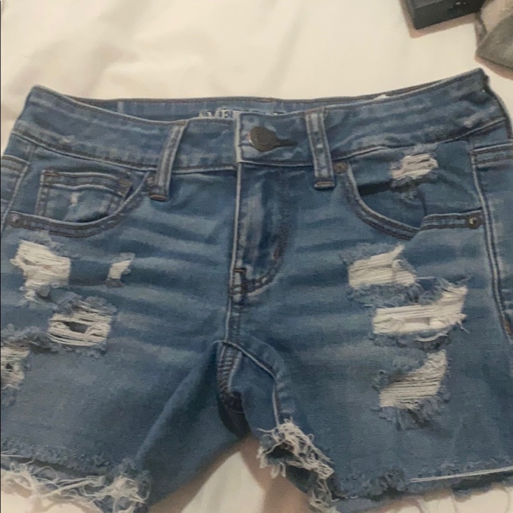 blue AMERICAN EAGLE shorts